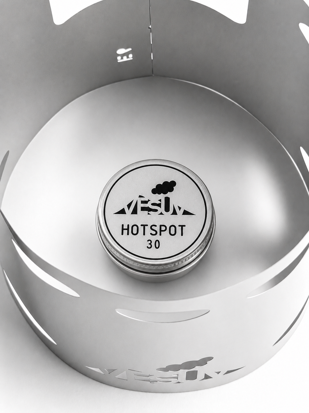Vesuv Outdoors - Titanium Windshield for Evernew Ti U.L 600 Pot