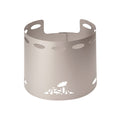 Vesuv Outdoors - Titanium Windshield for Evernew Ti U.L 600 Pot